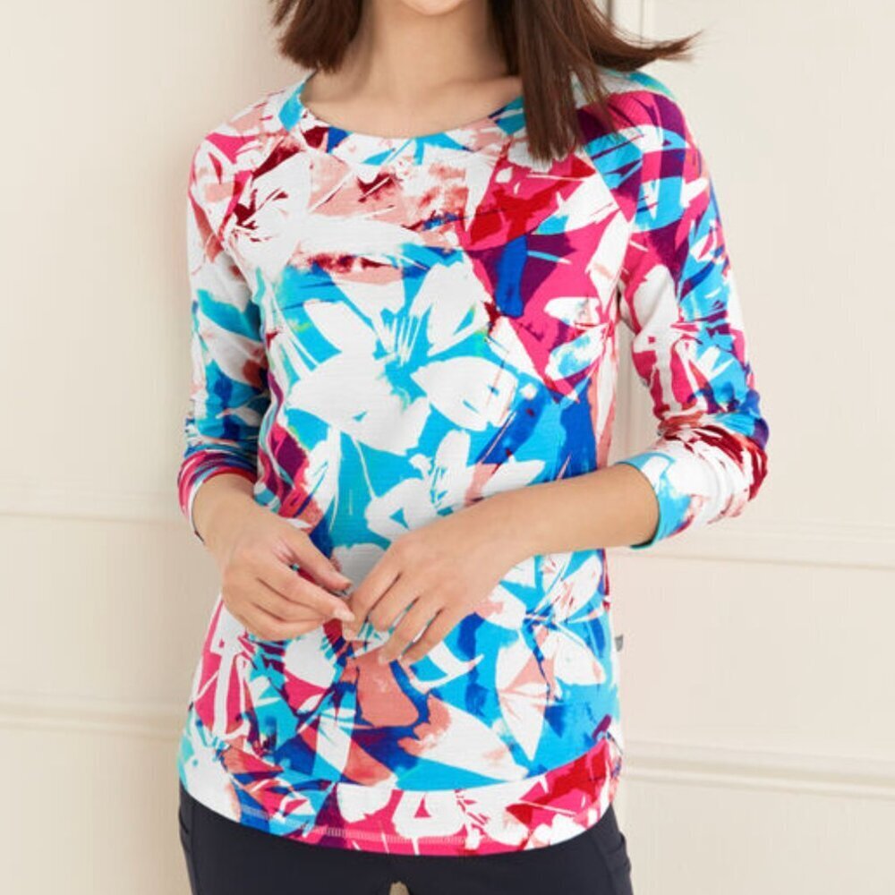 T by Talbots Cozy Crush Sweatshirt P2P 22"  Size X